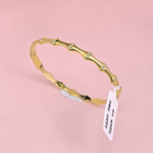 Stainless Steel Bangles Bracelets Crystals Good Quality No Change Color For Women Girls CS250327067