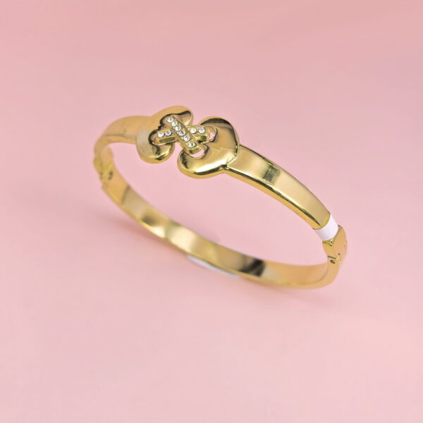 Stainless Steel Bangles Bracelets Crystals Good Quality No Change Color For Women Girls CS250327068