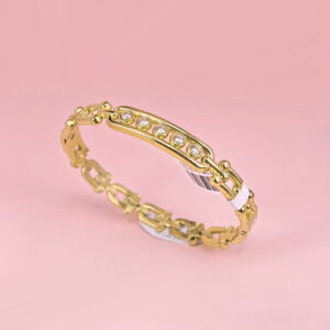 Stainless Steel Bangles Bracelets Crystals Good Quality No Change Color For Women Girls CS250327093