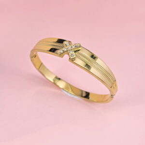 Stainless Steel Bangles Bracelets Crystals Good Quality No Change Color For Women Girls CS250327096